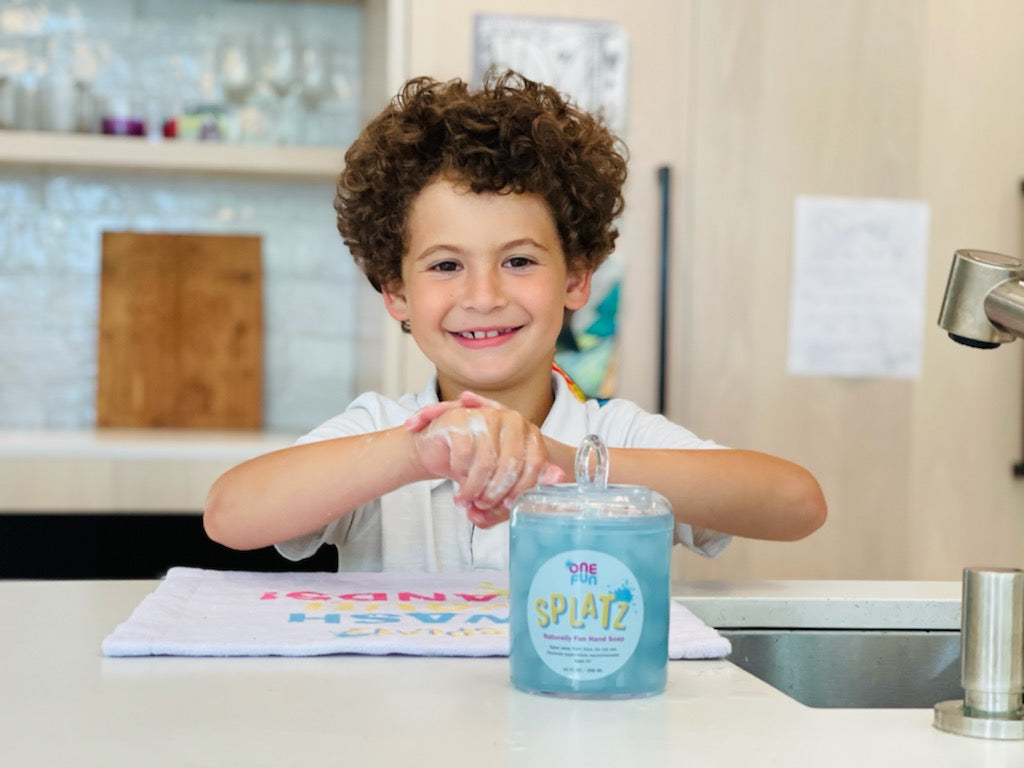 One Fun Company Hand Washing Fun For Kids SPLATZ SPLODEZ
