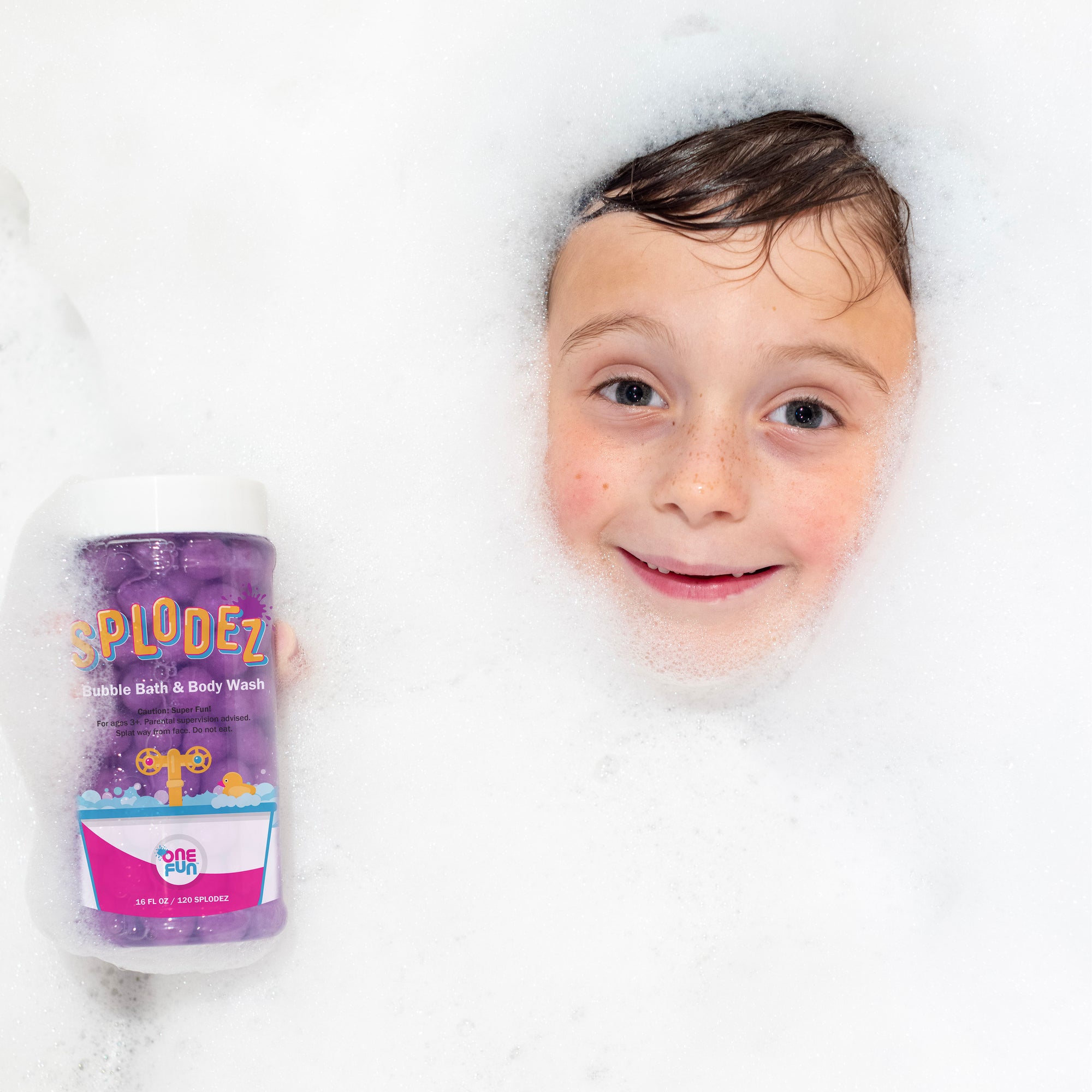 SPLODEZ Bubble Bath & Body Wash