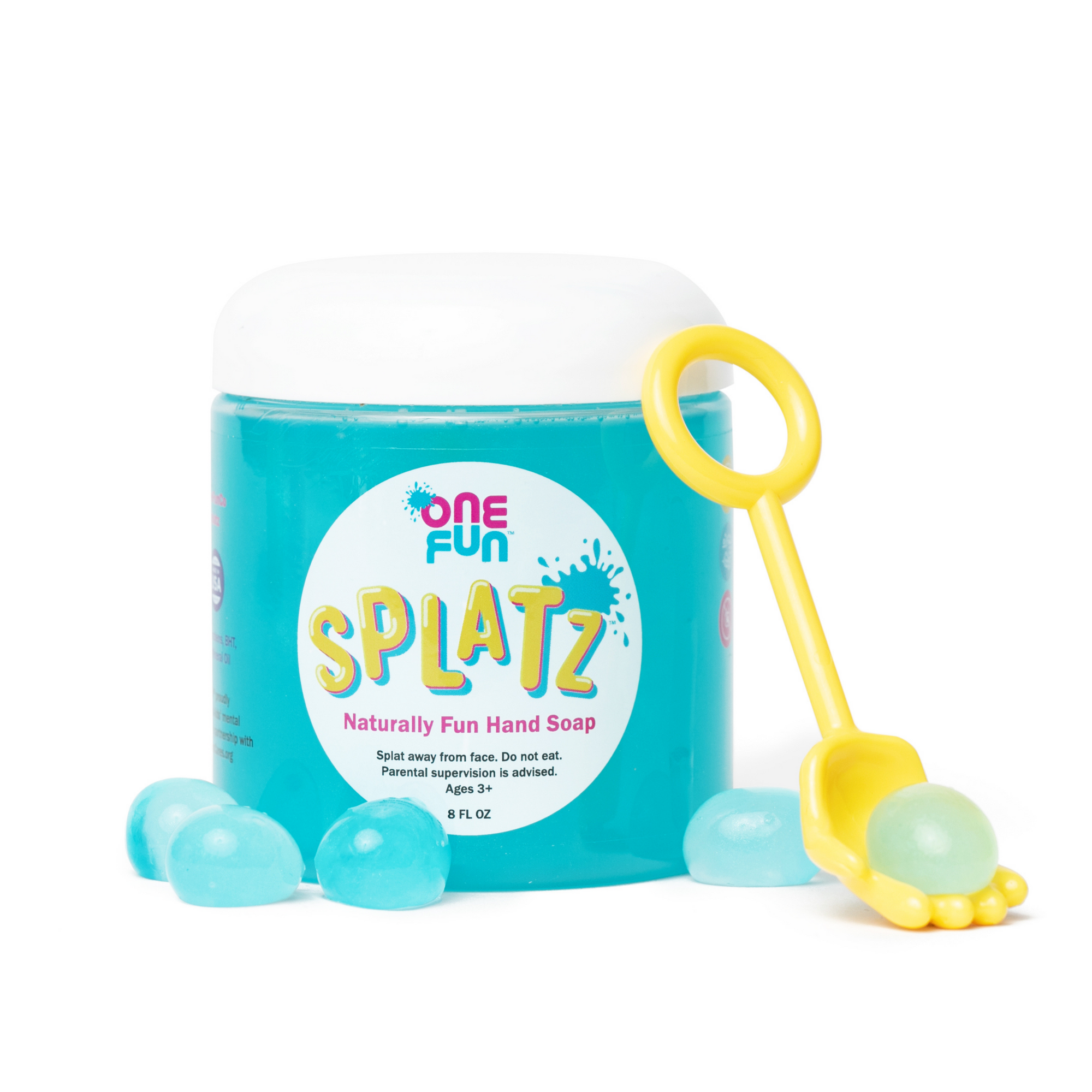 Splatz Kids Soap Popping Soap for Kids Natural Organic